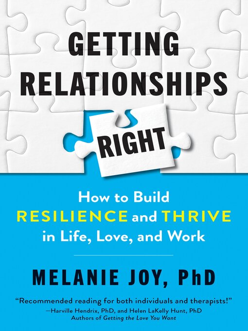 Title details for Getting Relationships Right by Melanie Joy - Available